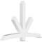 Ekena Millwork Alberta Architectural Grade PVC Gable Bracket, 84"W x 56"H x 6"D x 6"F, 16/12 Pitch GBP084X56X0606ALB00 - alternate 1